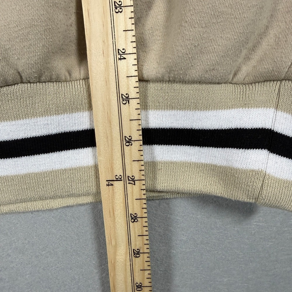 VTG Cincinnati Bengals NFL Mens Crewneck Sweatshirt Large Tan Embroidered Tiger - Picture 9 of 9